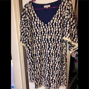 Lovely long dressy tunic with lace details